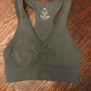 NUX Charcoal Sports Bra